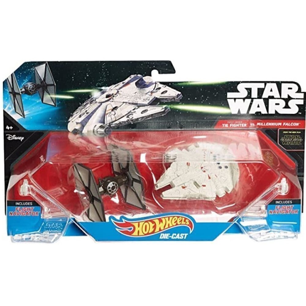 NEW Hot Wheels Star Wars: The Force Awakens First Order TIE Fighter / Millennium